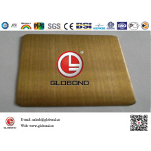 Folha Globond Brushed Stainless Steel 014